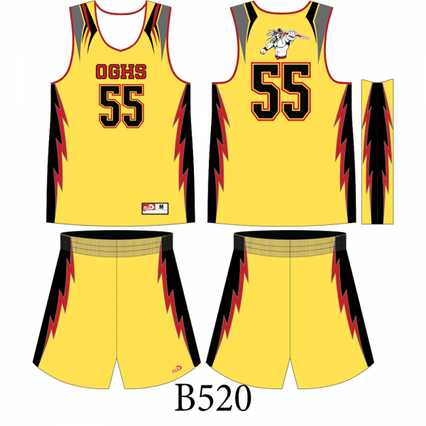 Sublimated Basketball Team Uniforms | Pacific Coast Sportswear