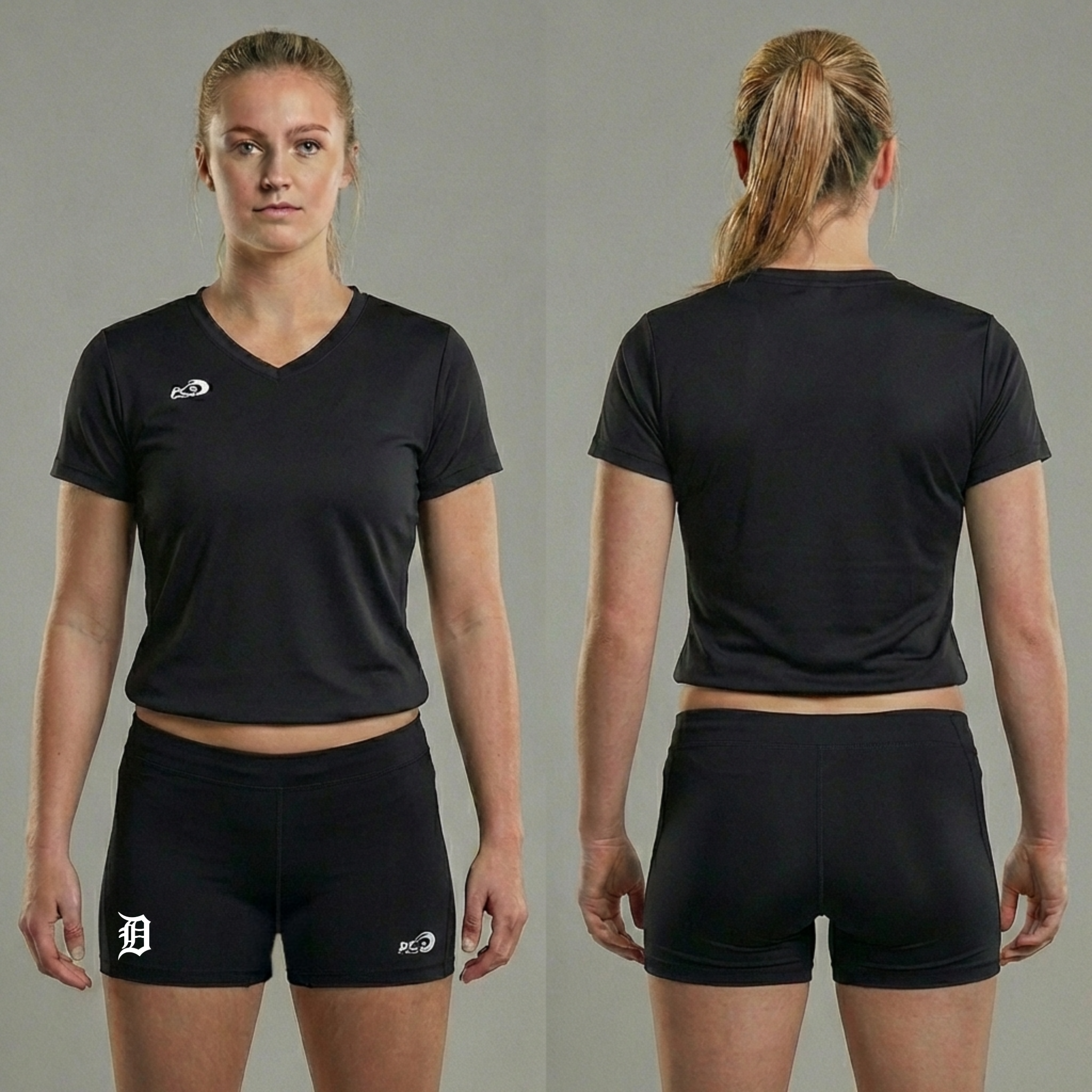 Women's Sublimated Basic Lycra Volleyball Short
