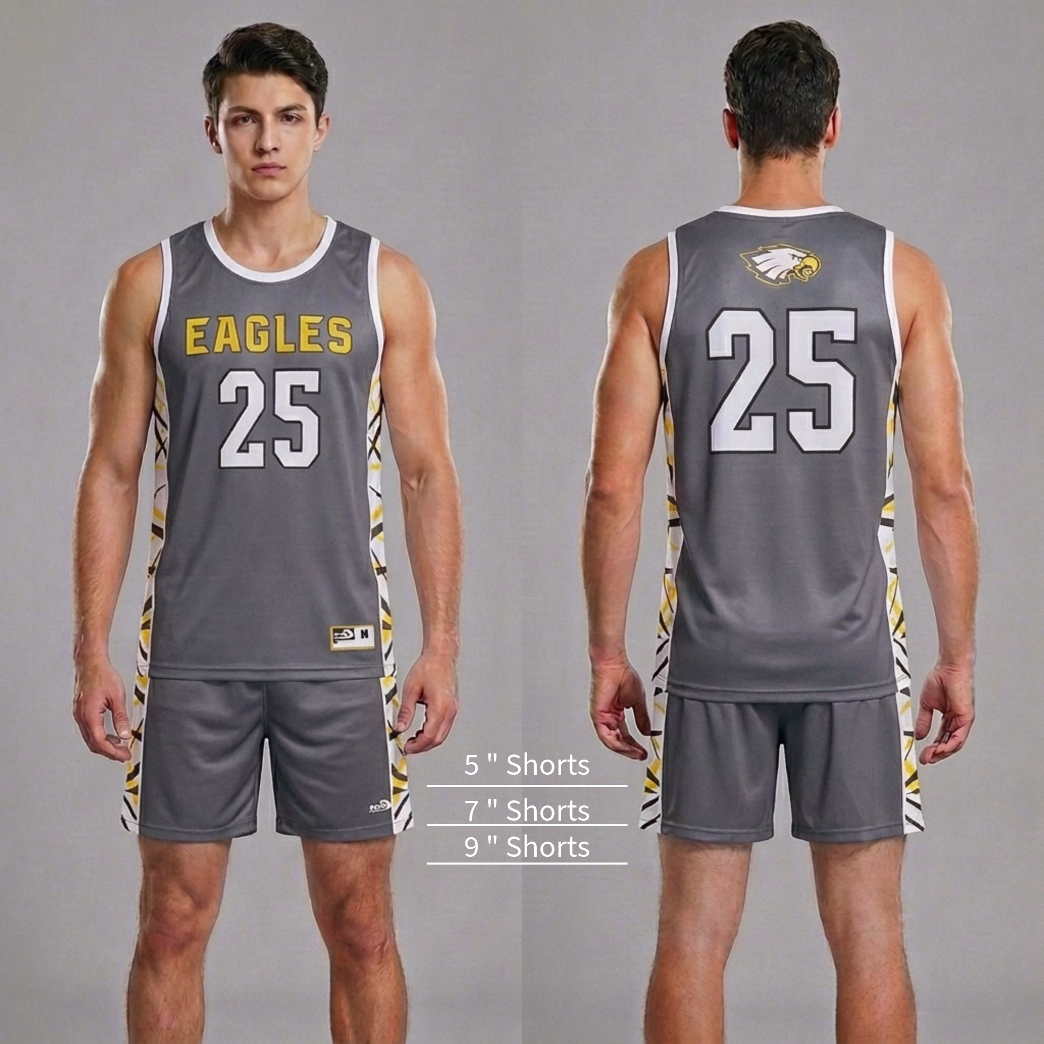 Men's Sublimated Basketball Top & Shorts
